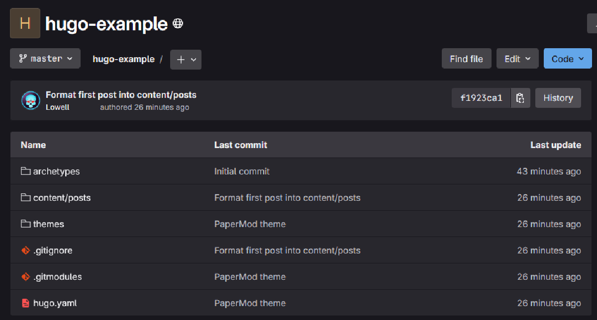 Building a Blog with Hugo