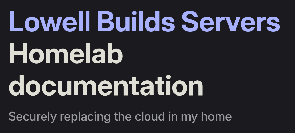 Homelab Repository is Live